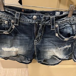 Miss Me Shorts like new bought wore about 3 times gained too much weight